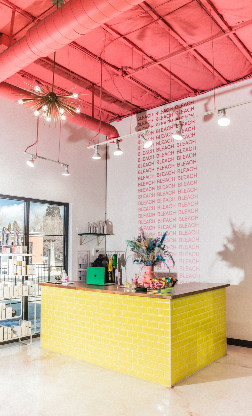 Inside the BLEACH salon